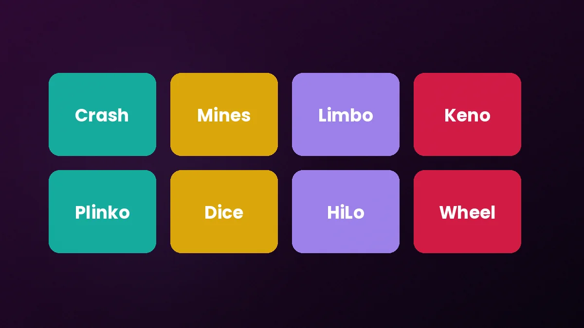 Illustration de huit formats de jeux courts